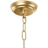 Mark & Day Tamaroa 21"H x 14"W x 14"D Traditional Gold Ceiling Lights - 3 of 4