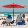 Gulches Red 108-Inch Patio Umbrella with Crank and Tilt for Stylish Outdoor Spaces - 3 of 4