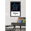 Trends International MLB Miami Marlins - Logo 22 Framed Wall Poster Prints - 2 of 4