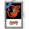 Trends International MLB Baltimore Orioles - Logo 22 Framed Wall Poster Prints - 3 of 4