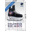 Trends International NHL Columbus Blue Jackets - Drip Skate 21 Unframed Wall Poster Prints - 3 of 4