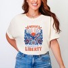 Simply Sage Market America Summer Of Liberty Distressed Garment Dyed Tee - 2 of 4