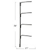 Household Essentials Hinge-It Clutterbuster Drying Bars Black - image 4 of 4