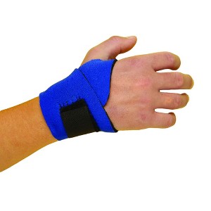 OTC Kidsline Wrist Wrap, Compression Support, Reversable, Blue - 1 of 4