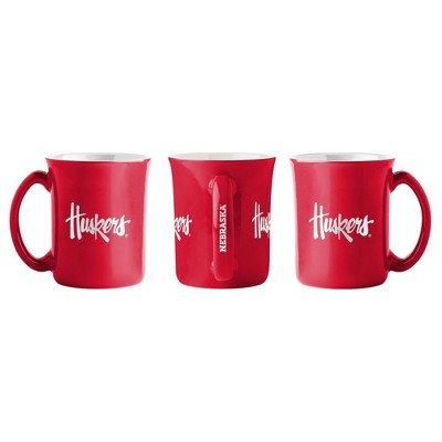 NCAA Nebraska Cornhuskers Cafe Mug - 15oz
