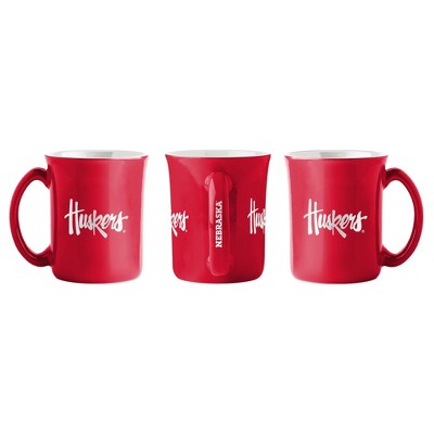 NCAA Nebraska Cornhuskers Cafe Mug - 15oz