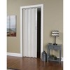 LTL Home Products Homestyle 36 x 80 Inch Plaza Frost White Vinyl Interior Folding Accordion Door with Simple Installation and Hardware Included - 3 of 4