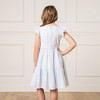 Hope & Henry Girls'  Flutter Sleeve Tiered Eyelet Dress, Toddler - 3 of 4