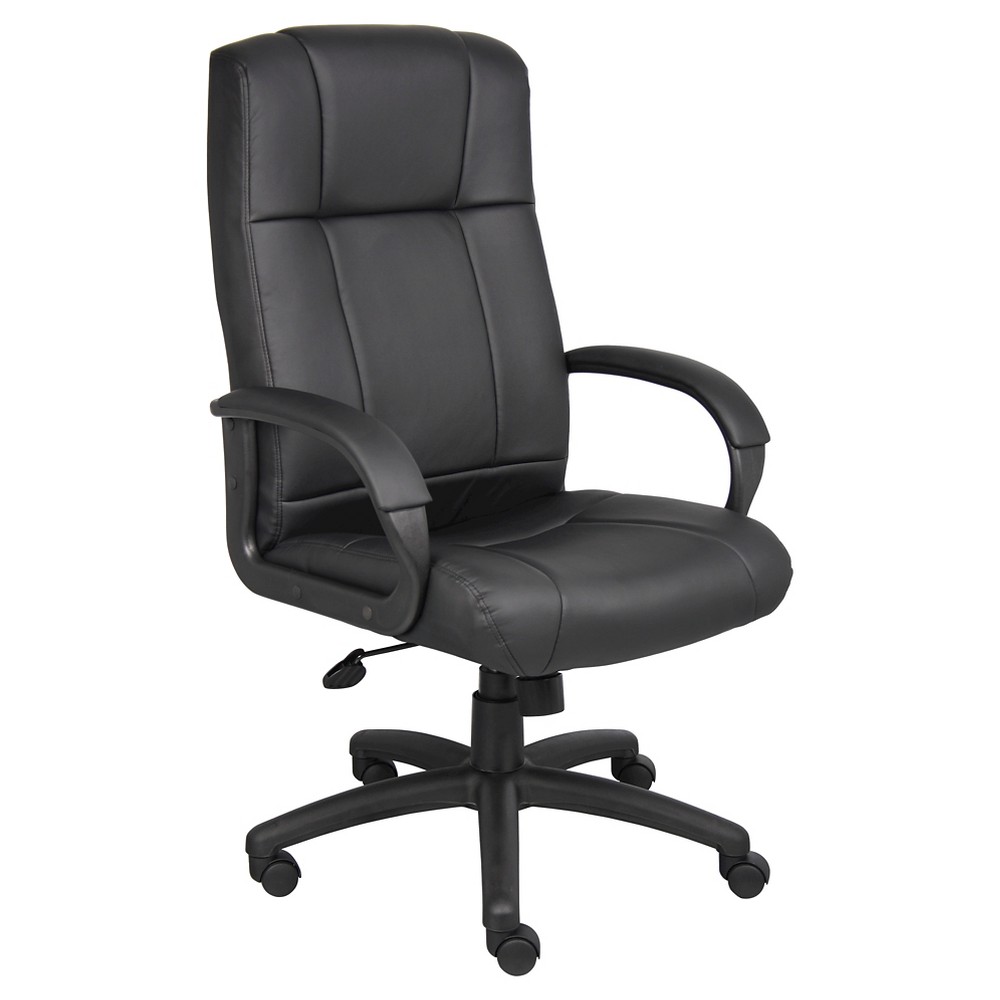 Photos - Computer Chair BOSS Caressoft Executive High Back Chair Black -  Office Products 