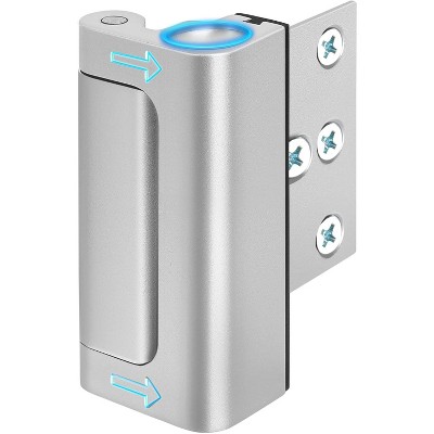 DOMETOUR Door Reinforcement Lock Home Security - Front Door Locks Child Proof Door Latch Lock Top Door Locks Flip Door Guardian for Inside Door