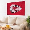 3'x5' Single Sided Flag w/ 2 Grommets, Kansas City Chiefs - 3 of 4