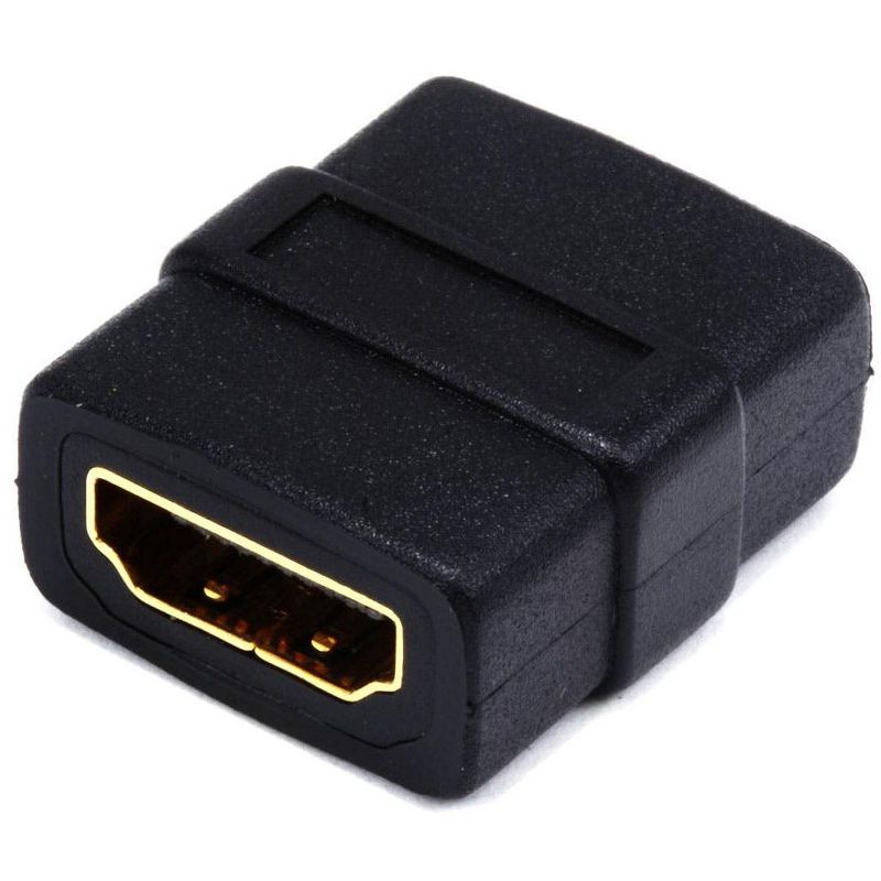 Monoprice HDMI Coupler (Female to Female) Gold Plated, HDMI Cable Extension Connector, 1 of 3