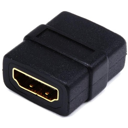 VCE 3 Pack HDMI Female To Female Coupler Gold Plated High Speed HDMI Female Adaptor