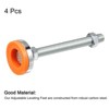 Unique Bargains Carbon Steel Non-Skid Adjustable Furniture Table Feet Leveling Feet 4 Pcs - 3 of 4