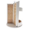 OnDisplay Stella Gold Geo Print Rotating Jewelry/Accessory Organizer - White - 2 of 4