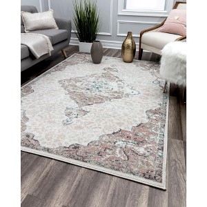 Rugs America Halo Area Rug - 1 of 4