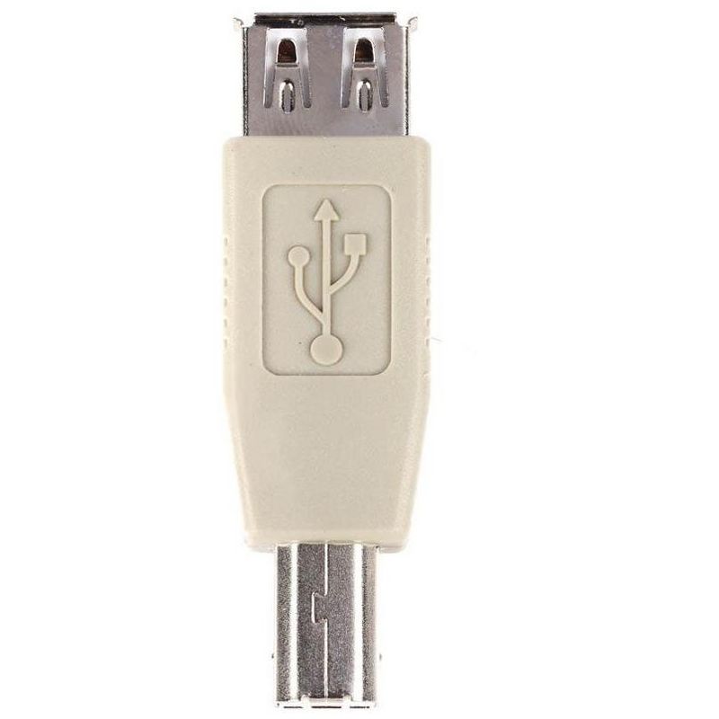 Monoprice USB 2.0 A Female/B Male Adapter, 2 of 6