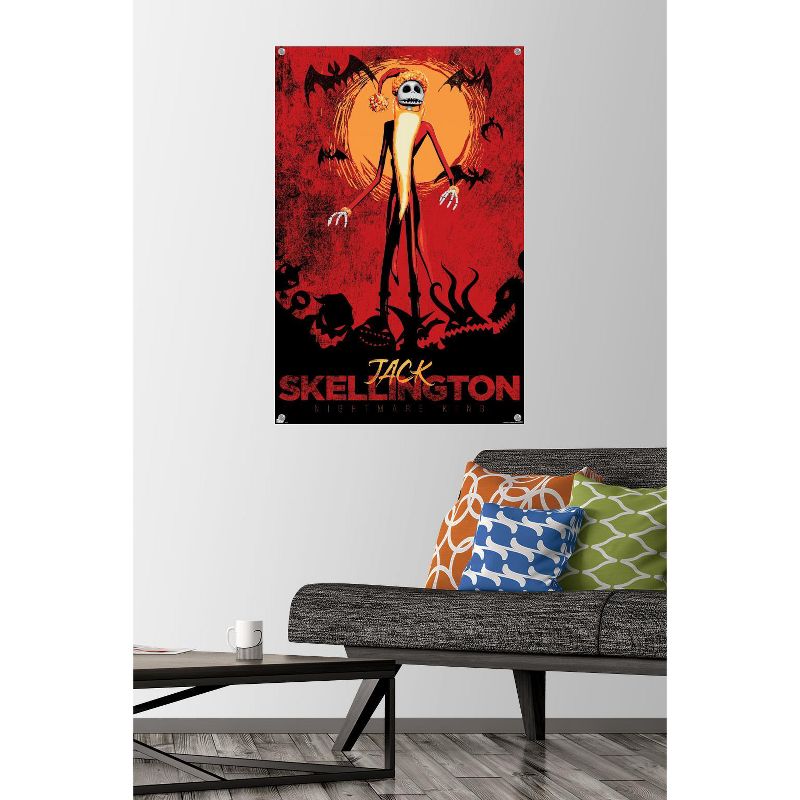 Trends International Disney Tim Burton's The Nightmare Before Christmas - Red Jack Unframed Wall Poster Prints, 2 of 7