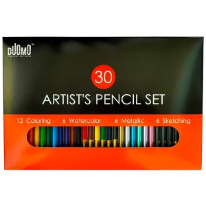 Duomo Editores Fine Arts: Artist's Pencil 30 Piece Set - 1 of 4