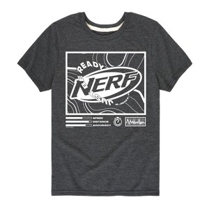 Boys' - NERF - Just Be Ready Stats Short Sleeve Graphic T-Shirt - 1 of 4