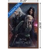 Trends International Netflix The Witcher: Season 3 - Trio One Sheet Framed Wall Poster Prints - 3 of 4