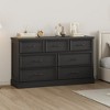 7 Drawers Dresser for Bedroom, Modern Chest of Drawers with Metal Handle, Wood Dresser TV Stand - 4 of 4