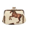 Signare USA Whistlejacket Horse Frame Purse for Coins - 2 of 4