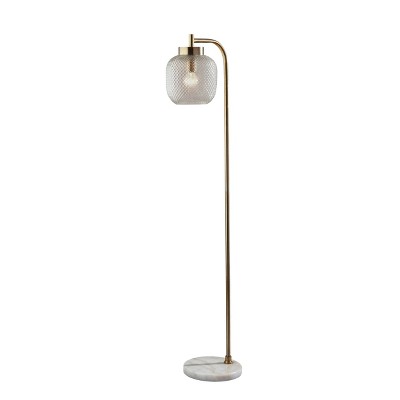 Natasha Floor Lamp Antique Brass - Adesso