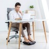 Snailax Shiatsu Foot Massager with Heat, Washable Cover Kneading Foot & Back Massager, Heated Foot Warmer - 593 - 3 of 4