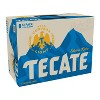 Tecate Light Mexican Lager Beer - 12pk/12 fl oz Cans - 2 of 4