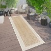 World Rug Gallery Contemporary Braided Weather Resistant Reversible Indoor/Outdoor Area Rug - 2 of 4