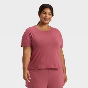 Women's Cooling Jersey Pajama T-Shirt - Auden™ - 1 of 3