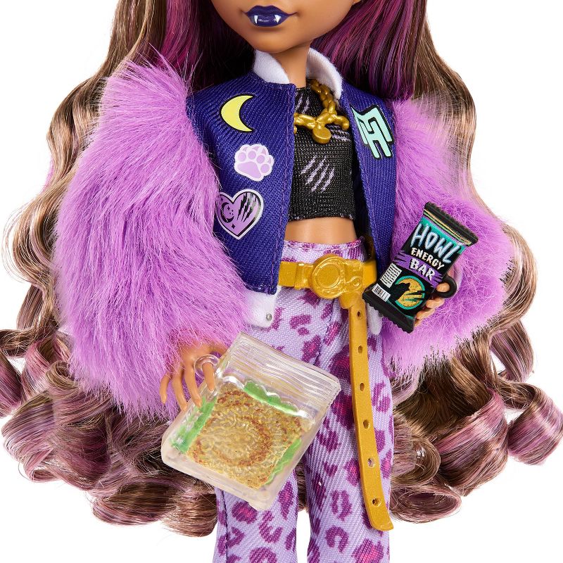 Monster High Clawdeen Wolf Fashion Doll with Pet Dog Crescent and Accessories, 4 of 7