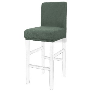 PiccoCasa Pub Counter Stool Cover Chair Seat Cover Stretch Washable Slipcovers Bar Stool Covers - 1 of 4