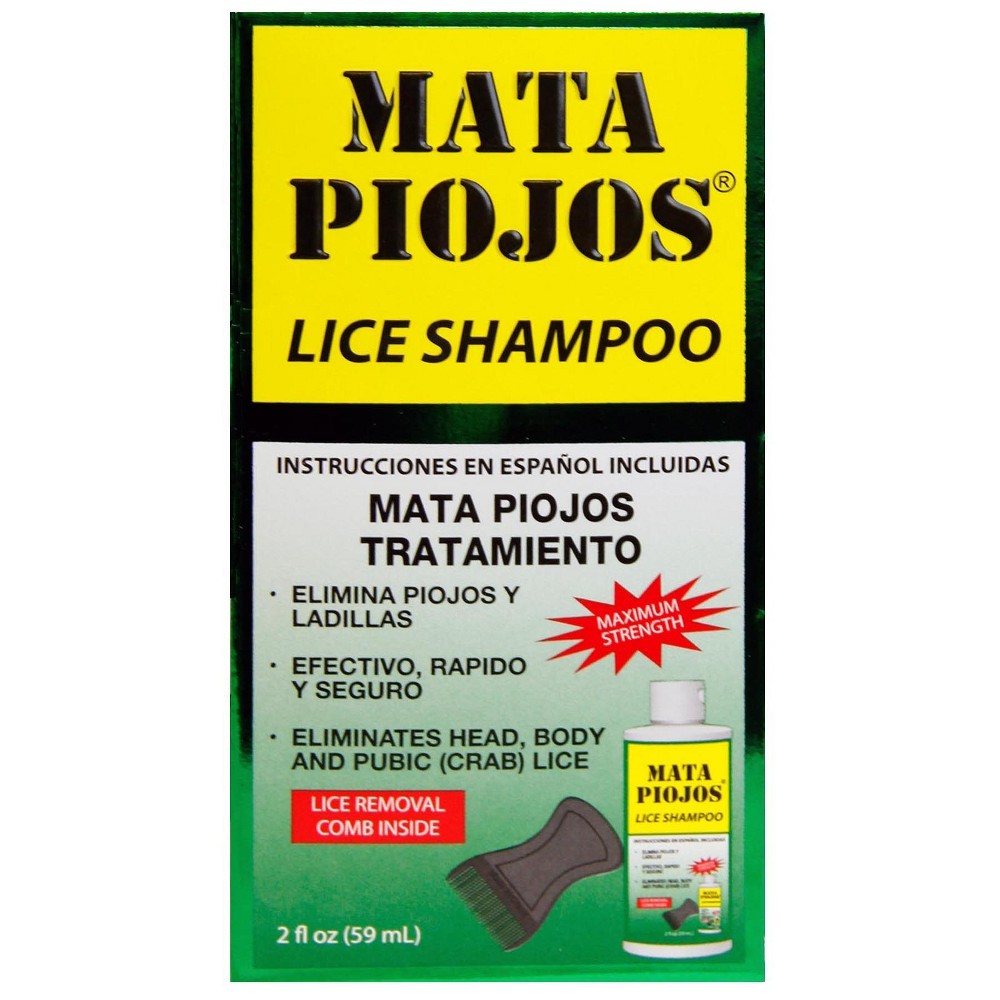 Photos - Hair Product Mata Piojos Medicated Shampoo - 2 fl oz