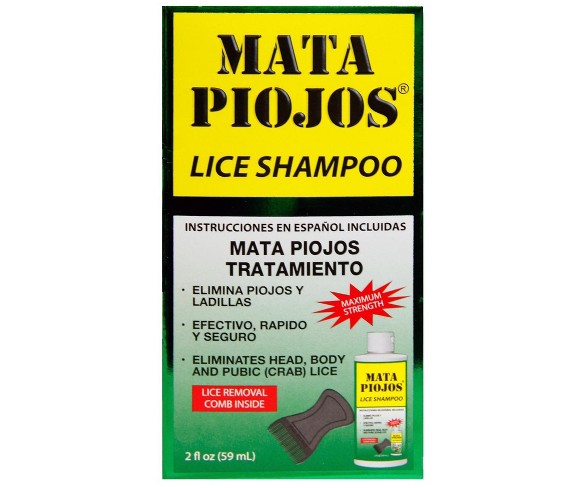 Mata Piojos Medicated Shampoo - 2 fl oz