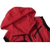 Lars Amadeus Men's Sleeveless Regular Fit Zipper Drawstring Hooded Vest Jacket - 4 of 4