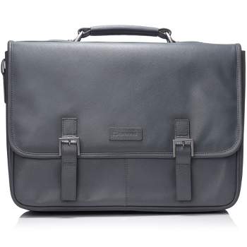 Mcklein Willowbrook 1 Leather Patented Detachable - Wheeled Ladies' Laptop  Briefcase (black) : Target