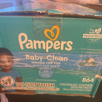 864 sales pampers wipes