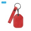 Unique Bargains Leather Keychain Blanks with Key Ring for DIY Laser Engraving 2 Pcs - 3 of 4