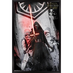 Trends International Star Wars: The Force Awakens - First Order Framed Wall Poster Prints - 1 of 4