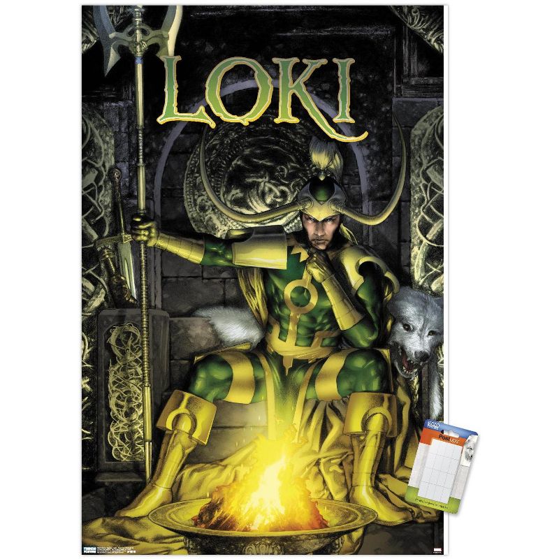 Trends International Marvel Comics - Loki - Thor: First Thunder #2 Unframed Wall Poster Prints, 1 of 7