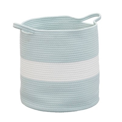 Household Essentials Cotton Broadband Two-Toned Basket