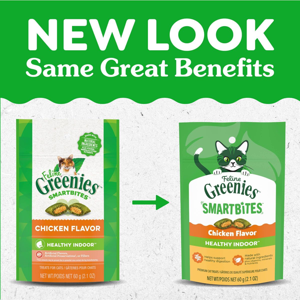 Greenies Smartbites Healthy Indoor Chicken Flavor Cat Treats - thumbnail 3