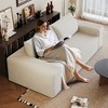 63" Corduroy 2-Seater Sofa with Ergonomic Design & Armrests - 4 of 4