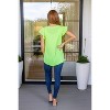 Women's Under Neon Lights Ruffle Sleeve Top - Jodifl - 4 of 4