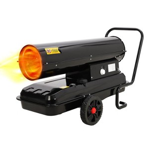 220000-btu Forced Air Indoor/Outdoor Kerosene Heater with Thermostat Control, Portable Forced Air Kerosene/Diesel Salamander Space Heater - 1 of 4