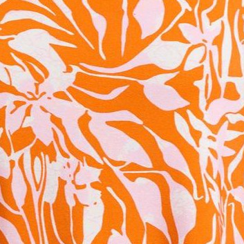 orange ombre petal