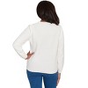 Alfred Dunner Women's Cable Chenille Pullover Sweater - 2 of 4