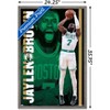 Trends International NBA Boston Celtics - Jaylen Brown 21 Framed Wall Poster Prints - 3 of 4